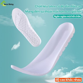 Lót giày thể thao, đệm lót giày, miếng lót giày AISHA cao cấp, nhẹ têng, êm chân, thấm hút