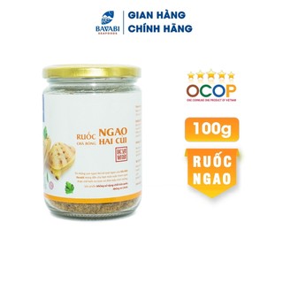 Ruốc ngao 2 cùi, ruốc hải sản Quảng Ninh, đặc sản Vân Đồn, Lọ 100g