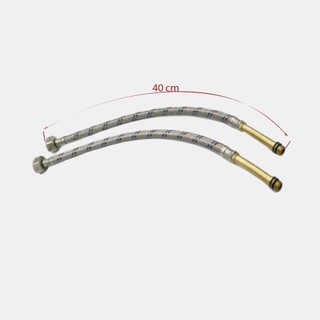 Dây cấp nước vòi lavabo 1 lỗ, dây vòi chậu rửa bát  RANCO Inox 304 Chịu áp, chống rỉ sét 40CM BF-LM