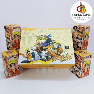  Hộp bí ẩn, ngẫu nhiên 1 Móc khóa mô hình Naruto, Kimetsu, One Piece (phụ kiện Hoàng Long)