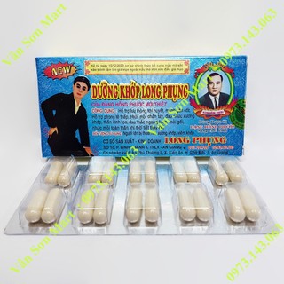 Dưỡng Khớp Long Phụng viên nang (nhộng) trắng Đặng Hồng Phước vỉ 10 khuôn