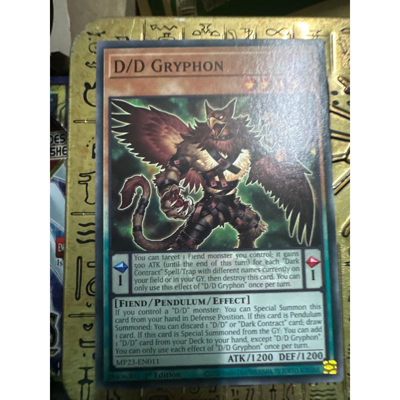 bài yugioh: D/d gryphon