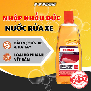 [Mã SKAMLSC4736 giảm 10% đơn 100K] Nước rửa xe SONAX chính hãng đậm đặc siêu bọt dung tích 1L HTMotocare