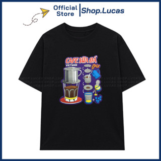 Áo Thun Sài Gòn Cà Phê Sữa Đá Chi Bi Unisex Nam Nữ Hot Trend Shop.Lucas