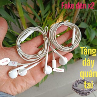 Tai nghe chân dẹp bóc máy ố nhẹ trầy nhẹ thanh lý. tặng kèm dây bọc tai