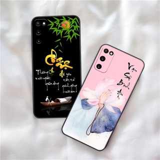 Ốp lưng samsung s20 / s20 plus / s20+ / s20 fe mẫu tài lộc,thư pháp, chữ an, nhẫn,chữ tâm