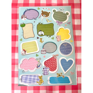 DECAL GHI CHÚ SET 2 TẤM