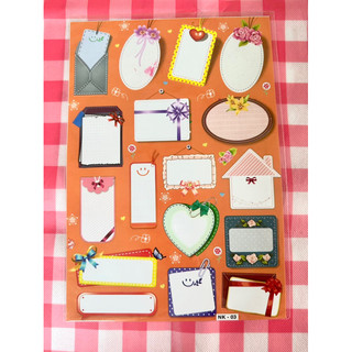 DECAL GHI CHÚ SET 2 TẤM