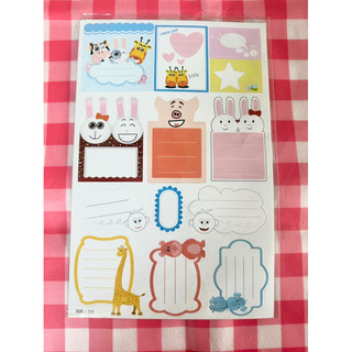 DECAL GHI CHÚ SET 2 TẤM