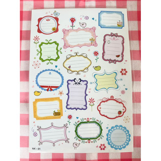 DECAL GHI CHÚ SET 2 TẤM