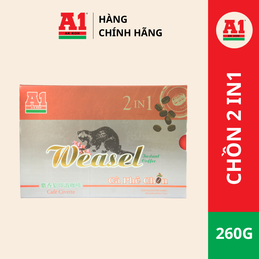 A1 Cà phê chồn 2in1