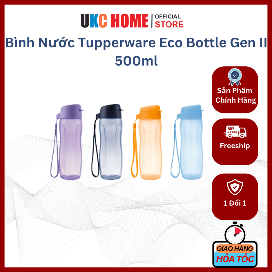 Bình Nước Tupperware Eco Bottle Gen II 500ml