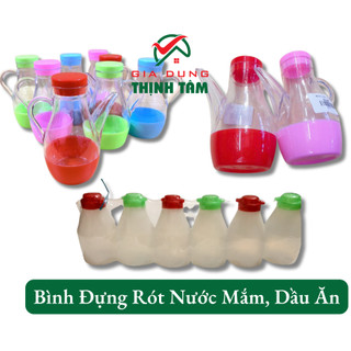 Bình đựng rót nước mắm, dầu ăn