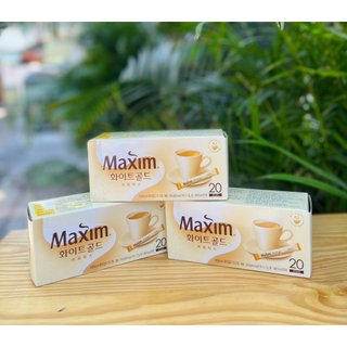 Cà phê Maxim Hàn Quốc Hộp 240g (20x12g) MUA 1 HỘP TẶNG 1 GÓI BỘT CACAO NESTLE
