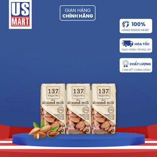 Sữa Hạt 137 Degrees Lốc 3 x 180ml Thái Lan Nhiều Vị