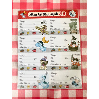 NHÃN VỞ BÌNH MINH 1 XẤP