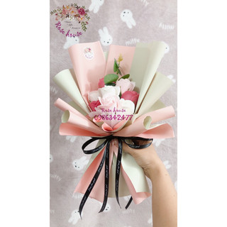 Hoa Sáp Quà Tặng Dễ Thương - 8 Bông