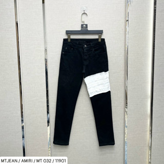 Quần jean boy phố dáng côn có hoạ tiết phối màu thời trang nam phong cách giới trẻ có size từ 28 đến 32