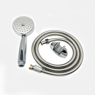 Bộ Vòi Sen Tăng Áp, Vòi Hoa Sen Tắm, Đầu Sen Nhựa ABS Phi 91mm, Dây Sen Inox 304 Lõi Đồng Chống Xoắn 1.5m  FSI-18