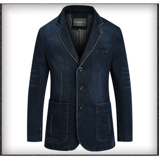 Áo khoác vest bò nam cao cấp - akn52