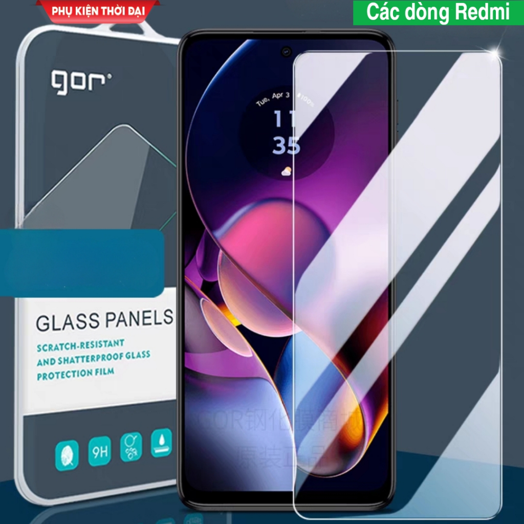 Cường lực Gor Redmi K80 K30 / K30 Pro / K70 Ultra / K40 / K40 Gaming / K50 / K60 / K60 Ultra / K70 t
