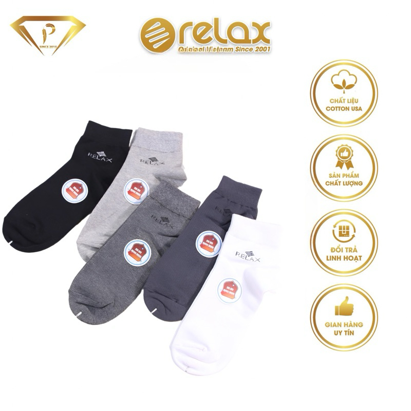 Vớ RELAX KHÁNG KHUẨN KHỬ MÙI RS05