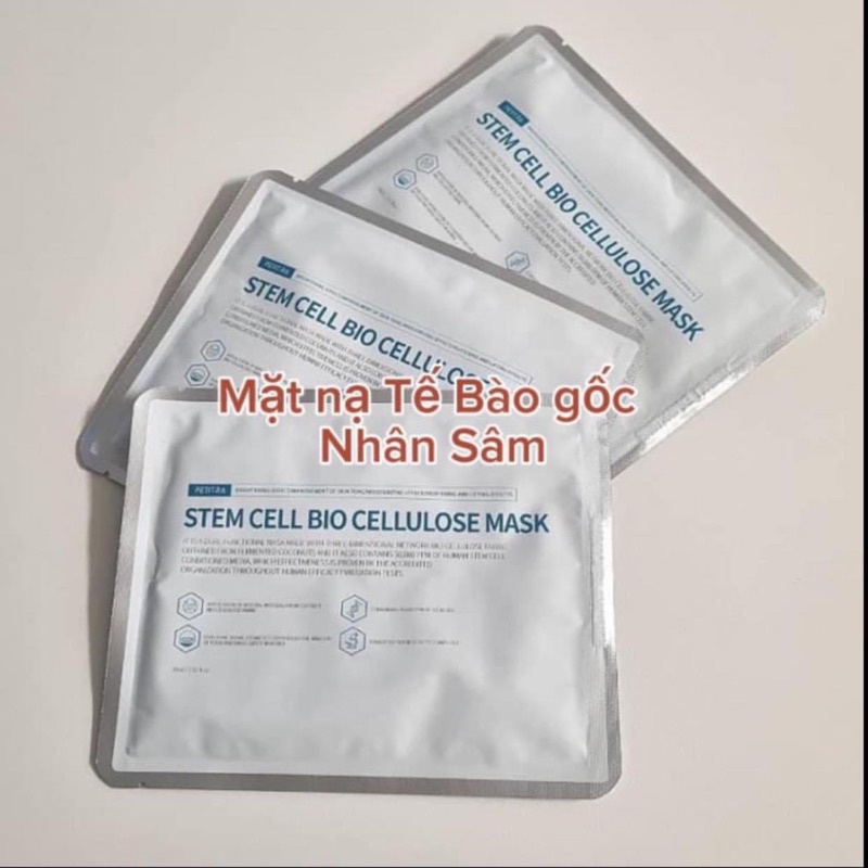 Mặt nạ tế bào gốc nhân sâm biocell phục hồi da kích ứng, da sau Pell, da sau xâm lấn phục hồi ngay l