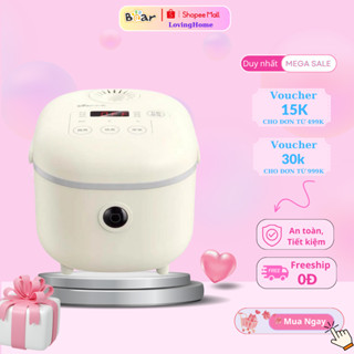 Nồi Cơm Điện Dung Tích 2l Bear DFB-B20A1 [Chính Hãng] Nồi Cơm Đa Năng Có 8 Chế Độ Nấu - Bảo Hành 12 Tháng LovingHome