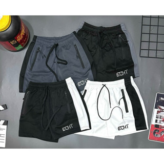 [Mã 6MINI3 giảm 50K đơn 150K] [sale sốc] quần short gym nam ECHT phom ngắn 36cm ,quần short nam cực chất
