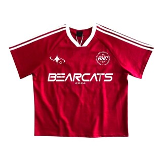 Áo Thun Phối Thể Thao Jersey Số 18  Form Oversize Bearcat 𝑩𝒚𝒄𝒂𝒎𝒄𝒂𝒎