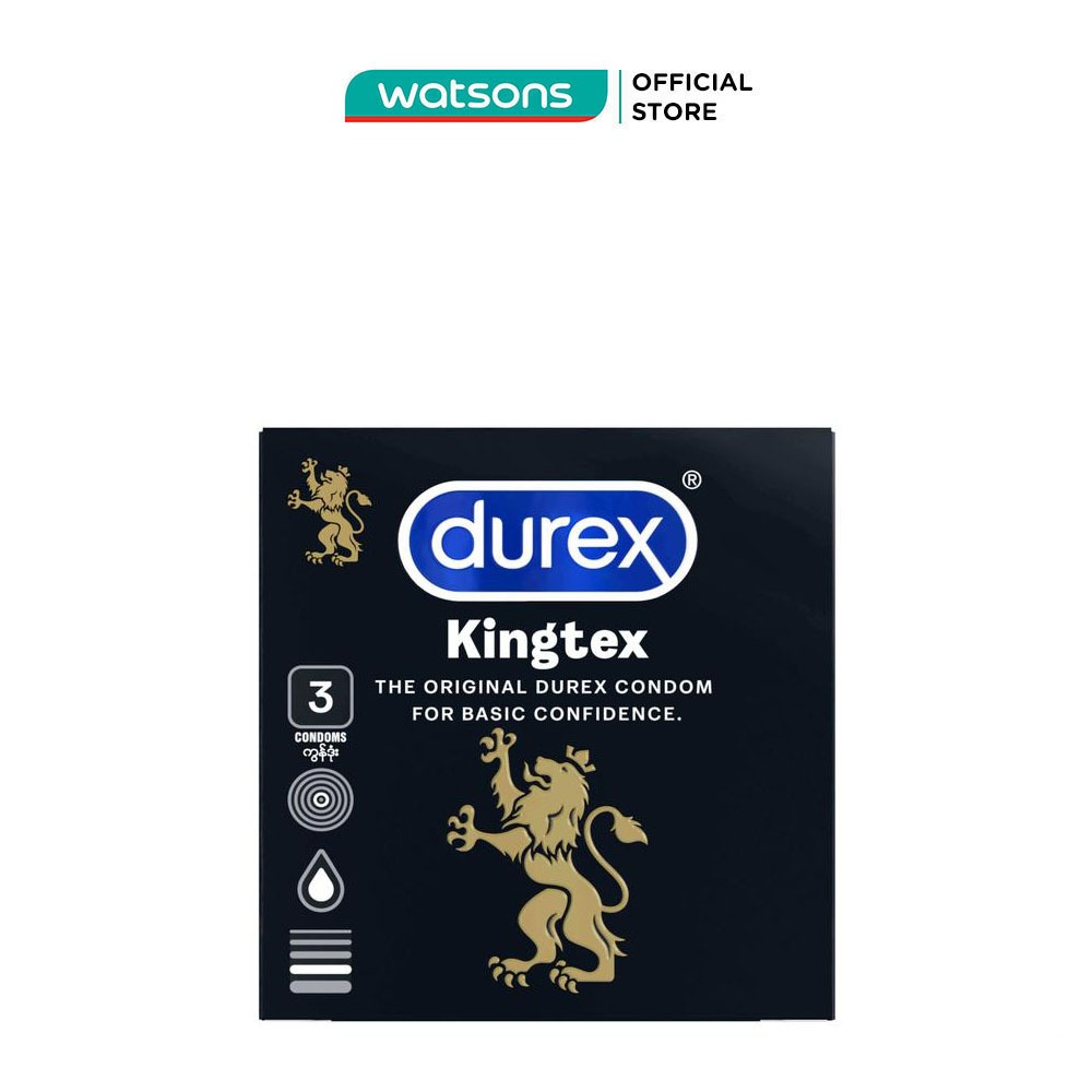 Bao Cao Su Durex Kingtex 3 Bao