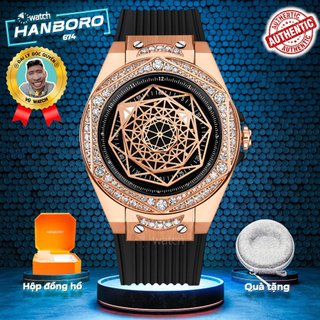Đồng hồ nữ hanboro 674 chính hãng | tặng kèm bóp đựng đồng hồ