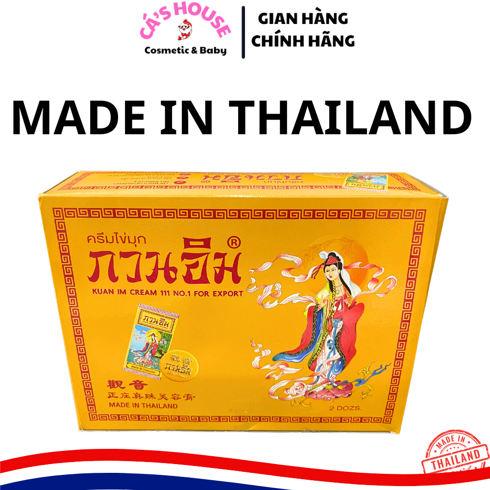 Kem Sâm Cô Tiên Vàng Thái 3G ❤️FREESHIP❤️ Kem Sâm Vàng Chuẩn Thái Lan