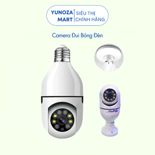 Camera Yoosee Wifi 8 LED Đuôi Bóng Đèn Xoay 360 Độ 1080P Có Bảo Hành 2024 (yunozamart)