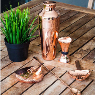 Dụng cụ quầy Bar bằng inox Uber Bar Tools màu Copper
