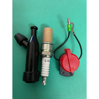 Combo: Bugi(Nhật) + Chụp bugi + Công tắc máy HD GX160