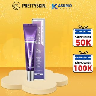Kem Dưỡng Phục Hồi Da PRETTYSKIN Retinol Bakuchiol A-Mazing Night Cream Tái Tạo Căng Bóng Và Làm Trắng Da Tuýp 30ml