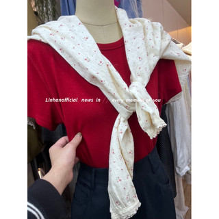 /𝙇𝙞𝙣𝙝𝙖𝙣𝙤𝙛𝙛𝙞𝙘𝙞𝙖𝙡/ ÁO THUN THÊU NƠ STYLEKOREAN 0693🇰🇷