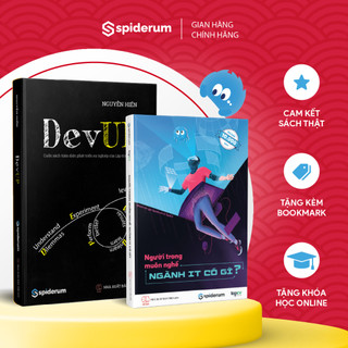 Sách - Combo 2 cuốn "Người Trong Muôn Nghề: Ngành IT có gì" + "DevUP - Phát triển toàn diện sự nghiệp lập trình viên"