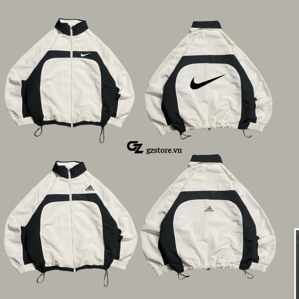 Áo khoác dù Nike cao cấp form unisex bacsic nam nữ chính hàng chất dù 2 lớp dày dặn thoáng mát chống nắng chống gió 736