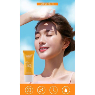 [FREESHIP] Kem Chống Nắng Trắng Da SVMY Vàng Lameila UV SPF50+ Bảo Vệ Da Dưỡng Da Sáng Khỏe