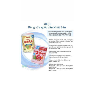 🍼Sữa Meiji dạng lon 800g