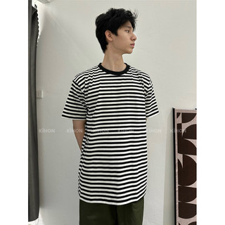 Áo phông Sọc Kẻ Ngang Basic Tee cotton