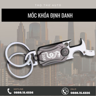 Móc khóa xe máy khóa nhà khắc theo yêu cầu