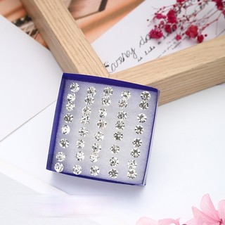sỉ 1 hộp khuyên tai nụ trắng