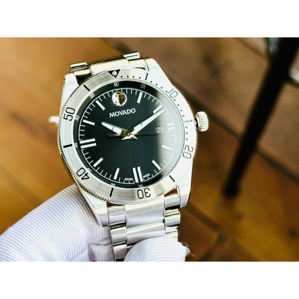 Đồng hồ nam dây thép Movado Sport Quartz 0607435