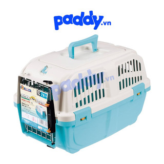 Lồng hàng không vận chuyển chó mèo doggyman 55x36x35cm