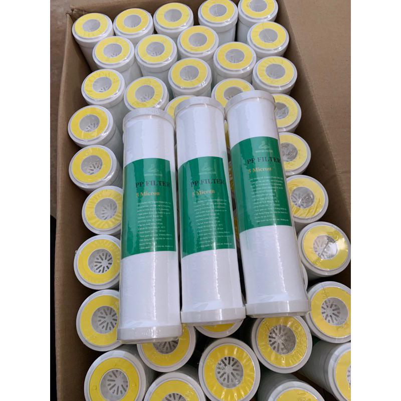(FREESHIP) Combo 10 lõi lọc nước. Lõi lọc nước số 1, lõi lọc thô số 1, dùng cho tất cả các máy lọc nước RO gia đình