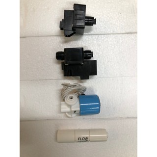 Linh kiện lọc nước : van ấp thấp - van từ - van áp cao - van thải flow 300 - loại nối nhanh dây 6mm