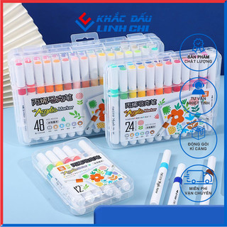 màu acrylic 12/24/36/48/60 Màu Chuẩn, Dùng Để Vẽ Vải-Giày-Tường-Giấy-Da-Ly Giá Rẻ